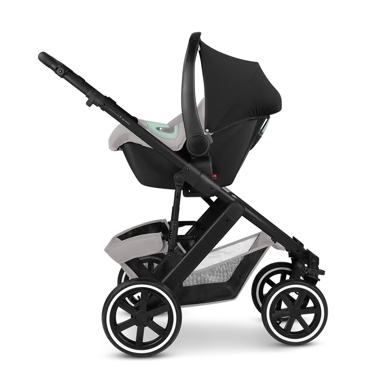 Easy changeover: car to Stroller