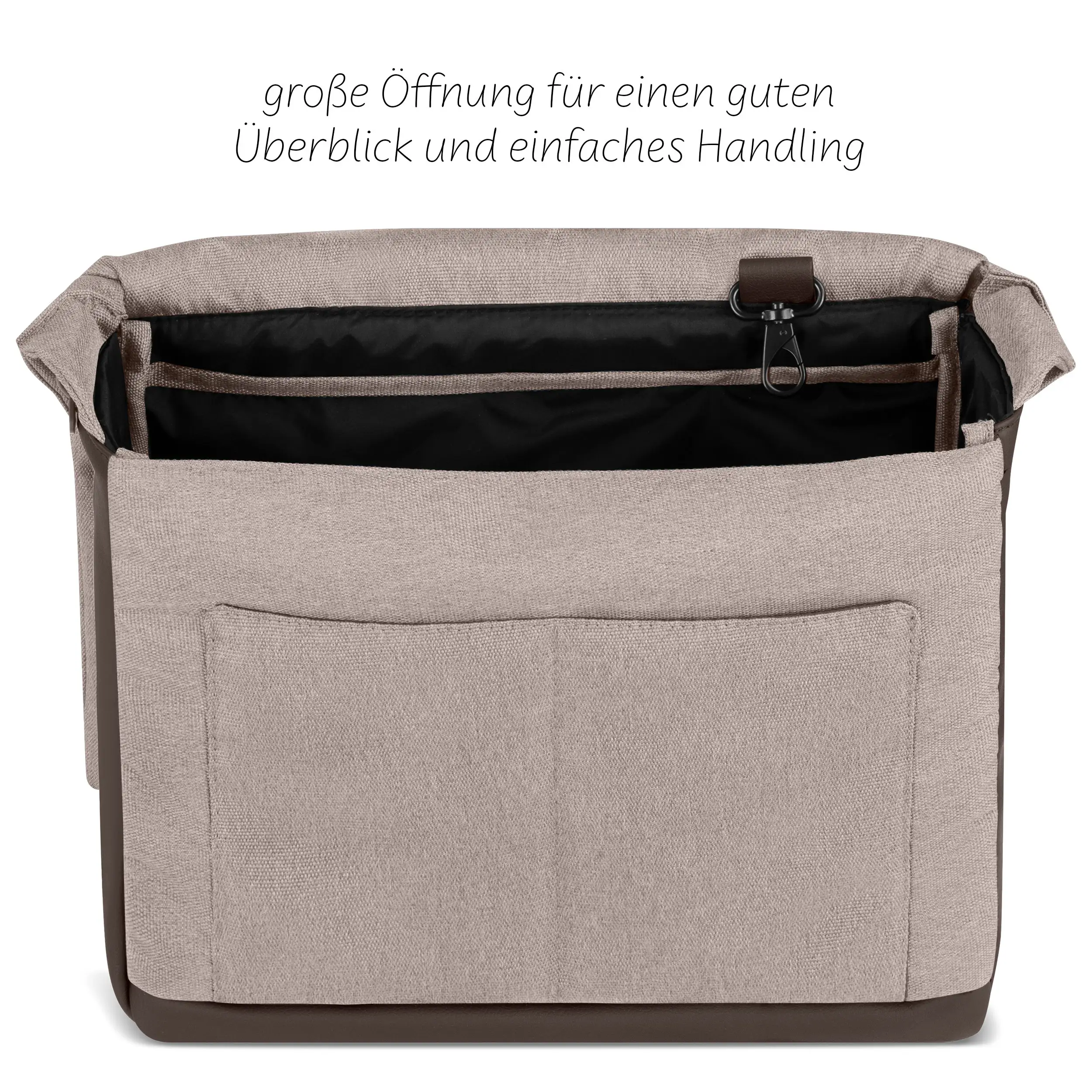 Wickeltasche Urban - Camel