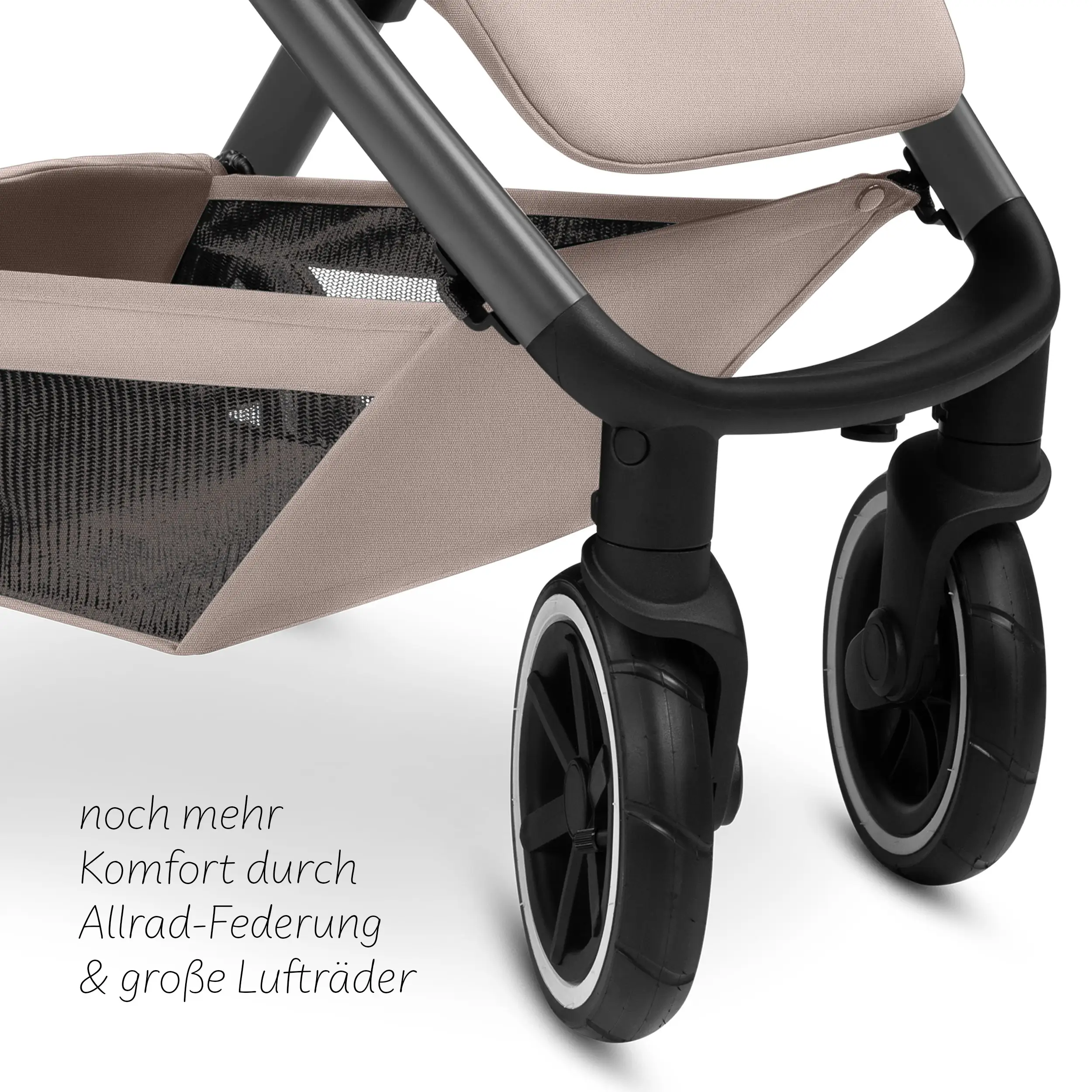 Stroller Avus 2 Air | With Air Tires - Camel