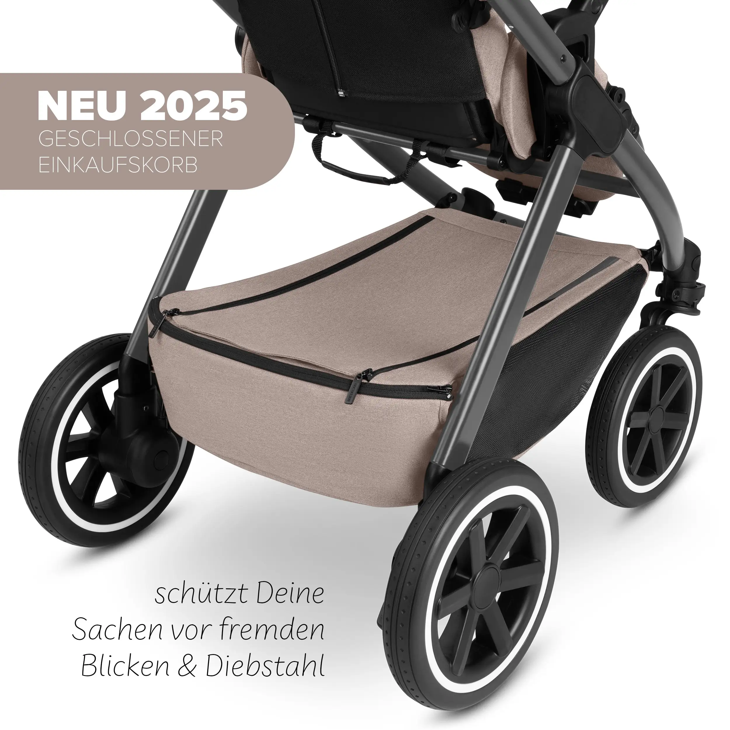 3in1 Kinderwagen-Set Samba 2 - Camel