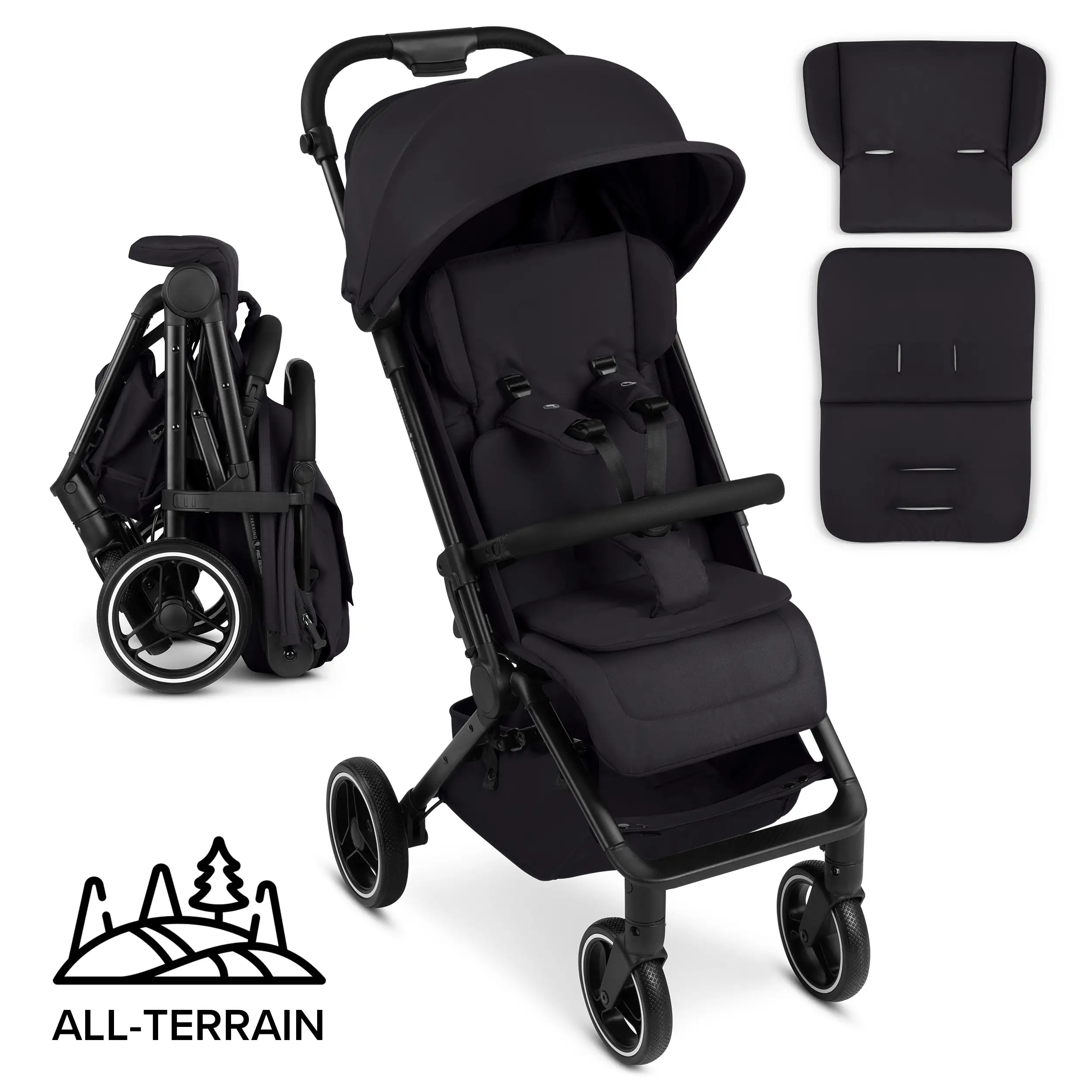 Reisebuggy Ping 3 Trekking - Coal