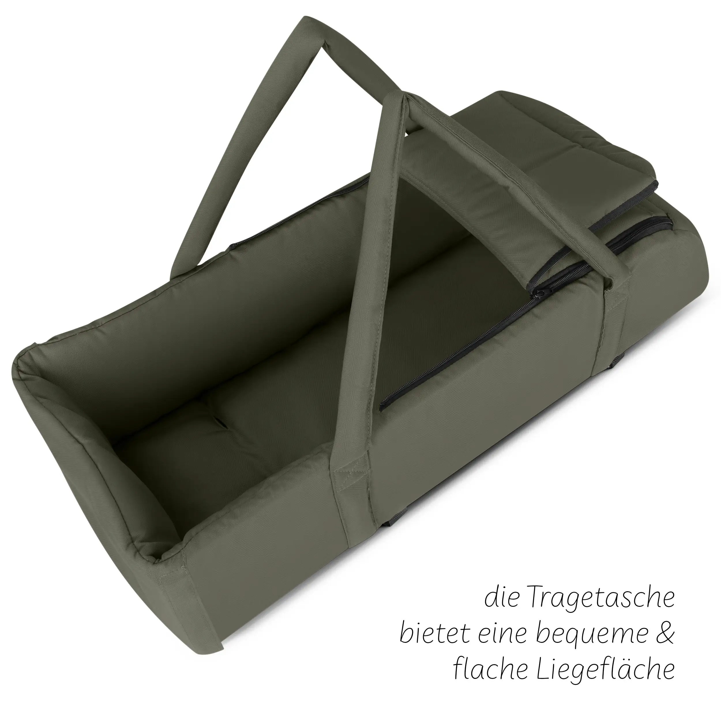 Baby-Tragetasche für Geschwisterkinderwagen D Two - Wheat