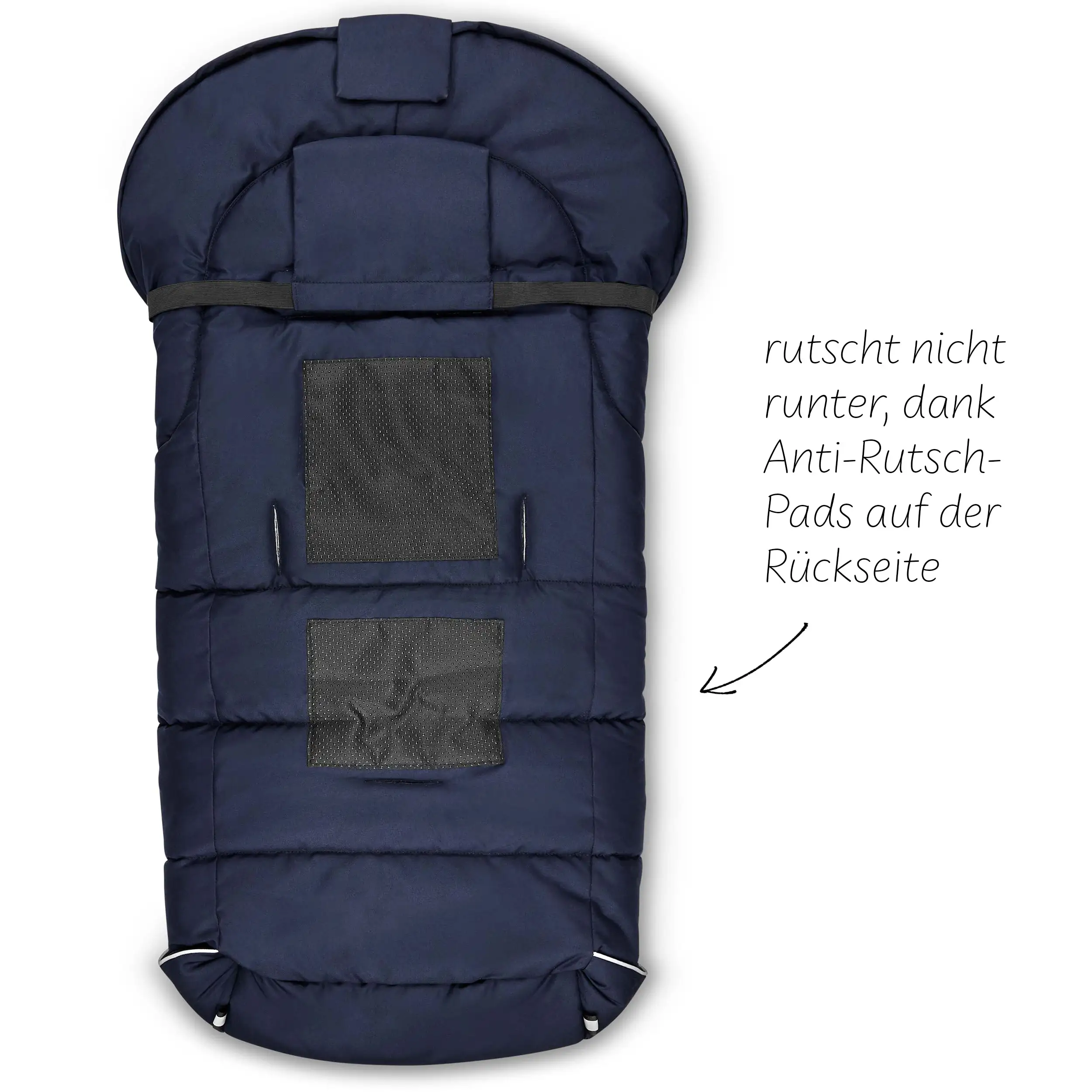 Winterfußsack - Navy