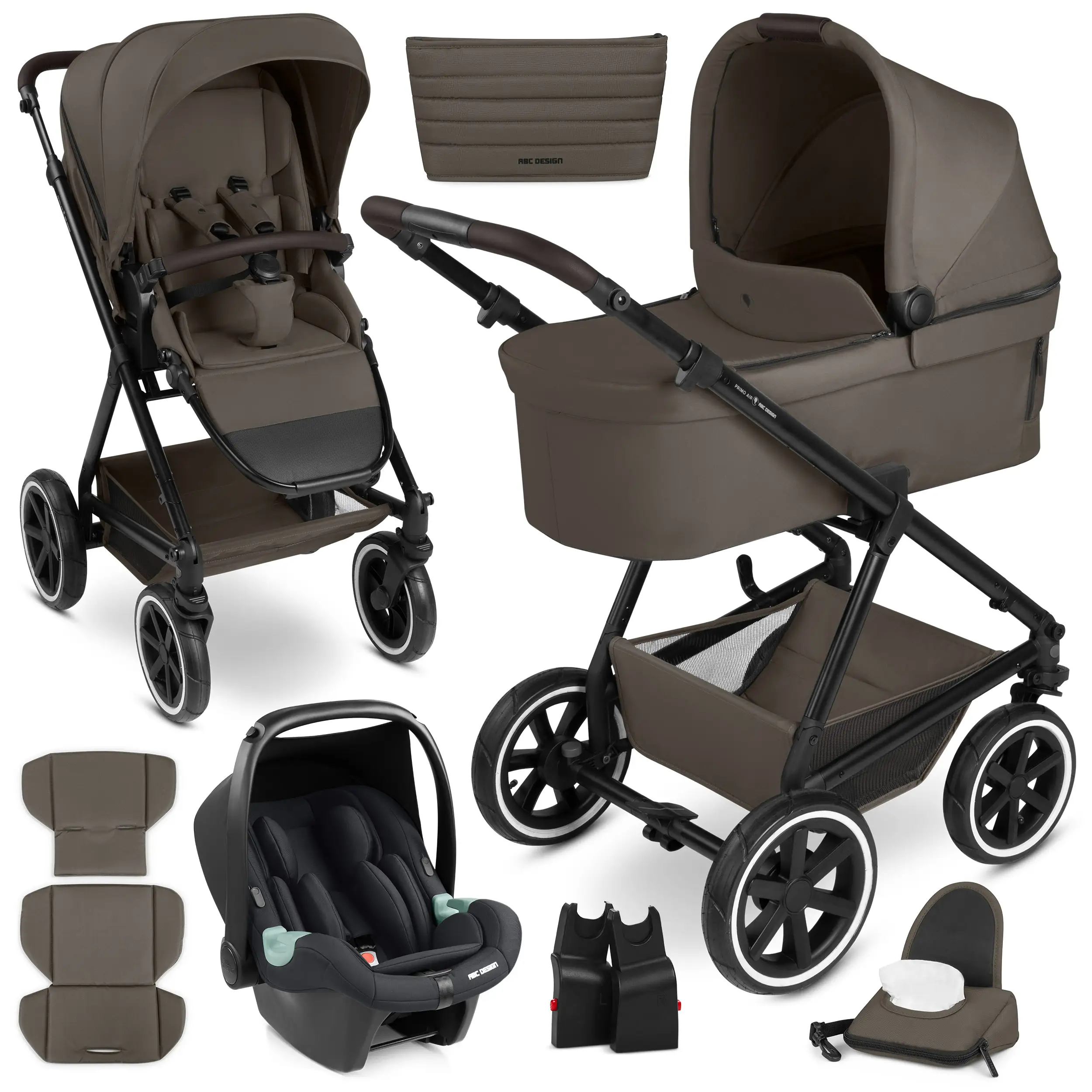 3in1 Stroller-Set Primo Air - Cream