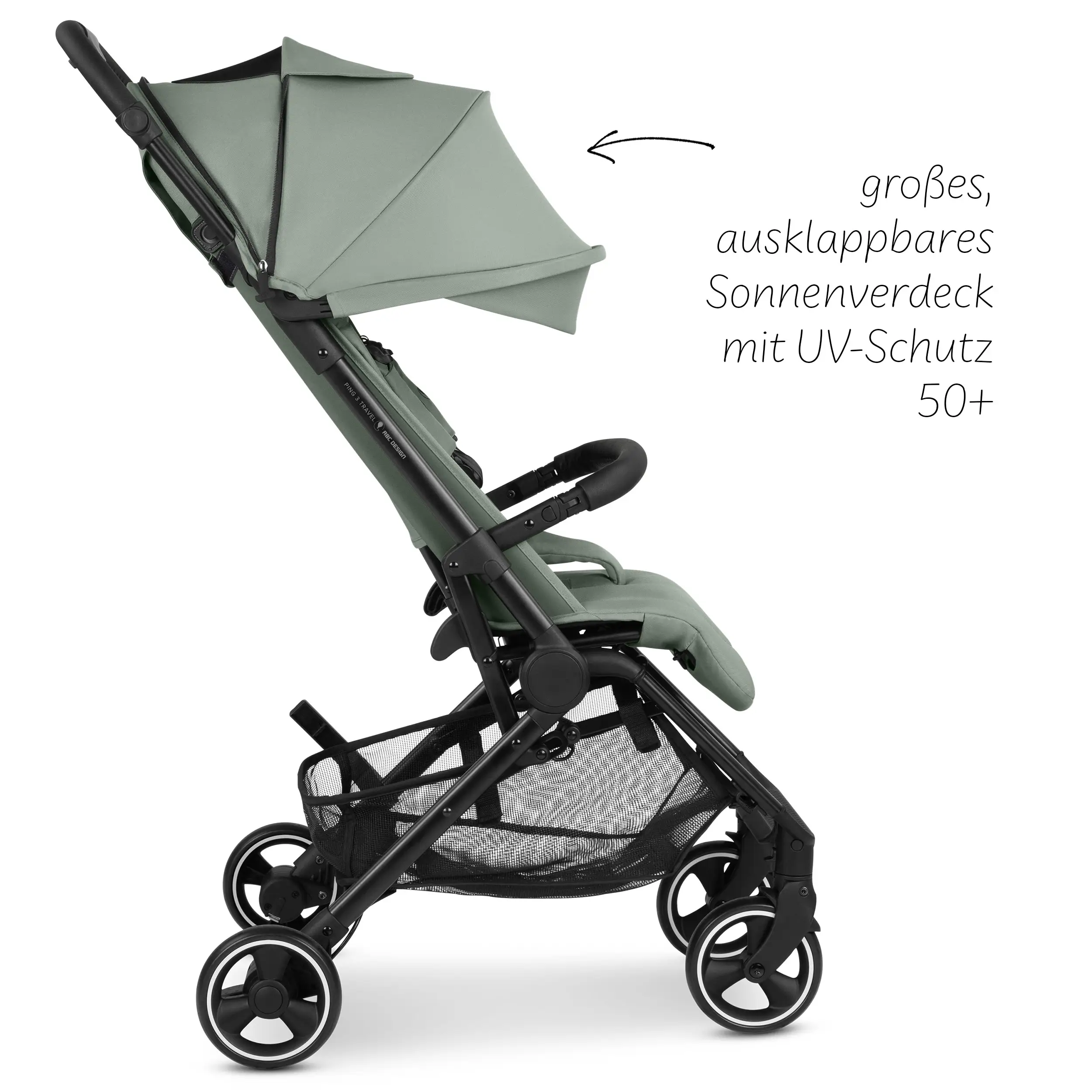 Ping 3 Travel pushchair - Pine