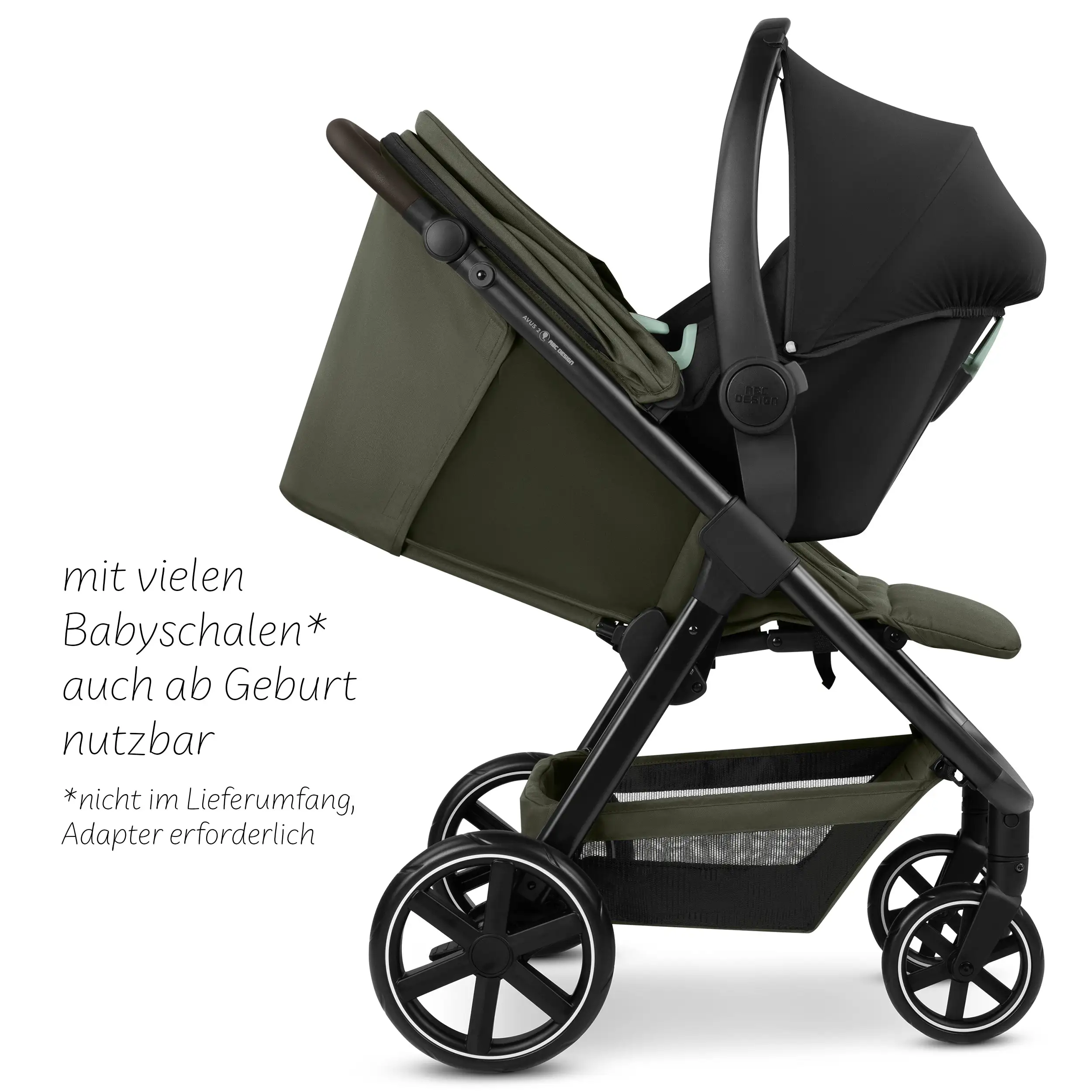 Stroller Avus 2 - Avocado