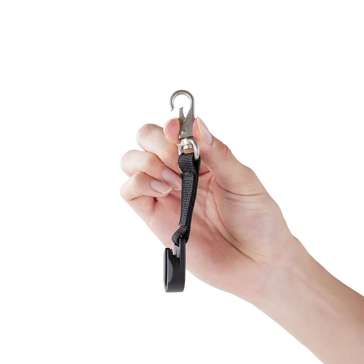 Carabiner for quick clicking in & out