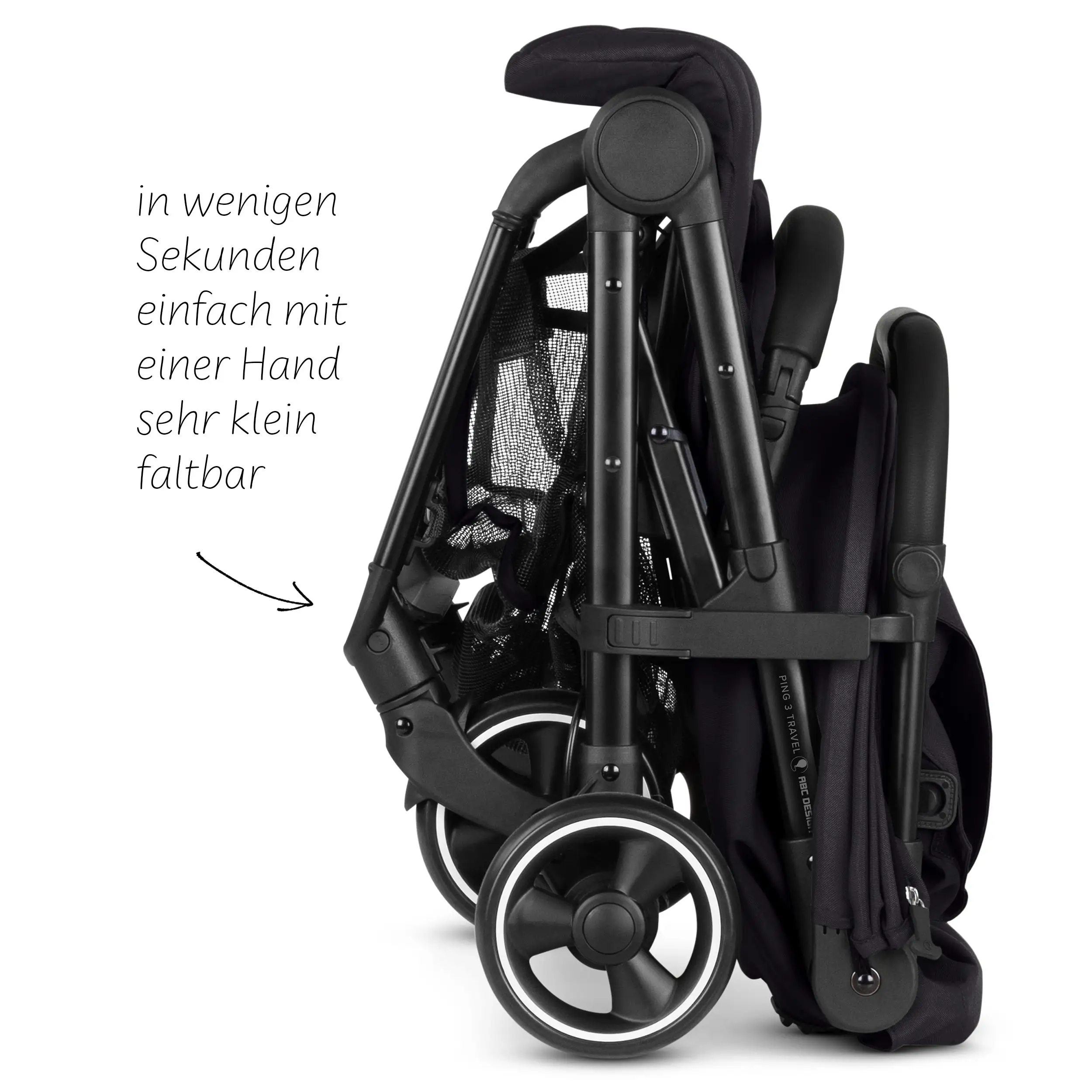 Reisebuggy Ping 3 Travel - Coal