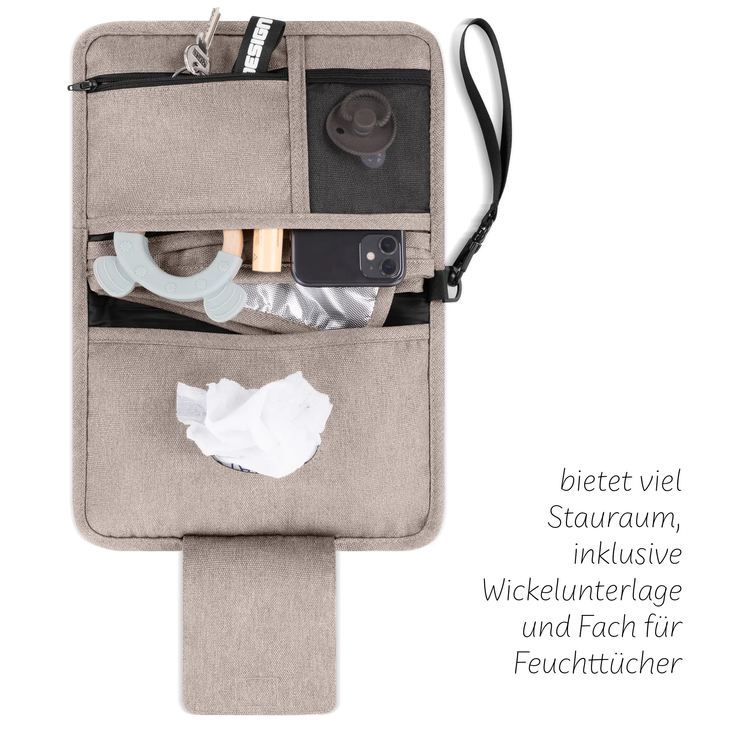 Wickelorganizer Multi - Camel