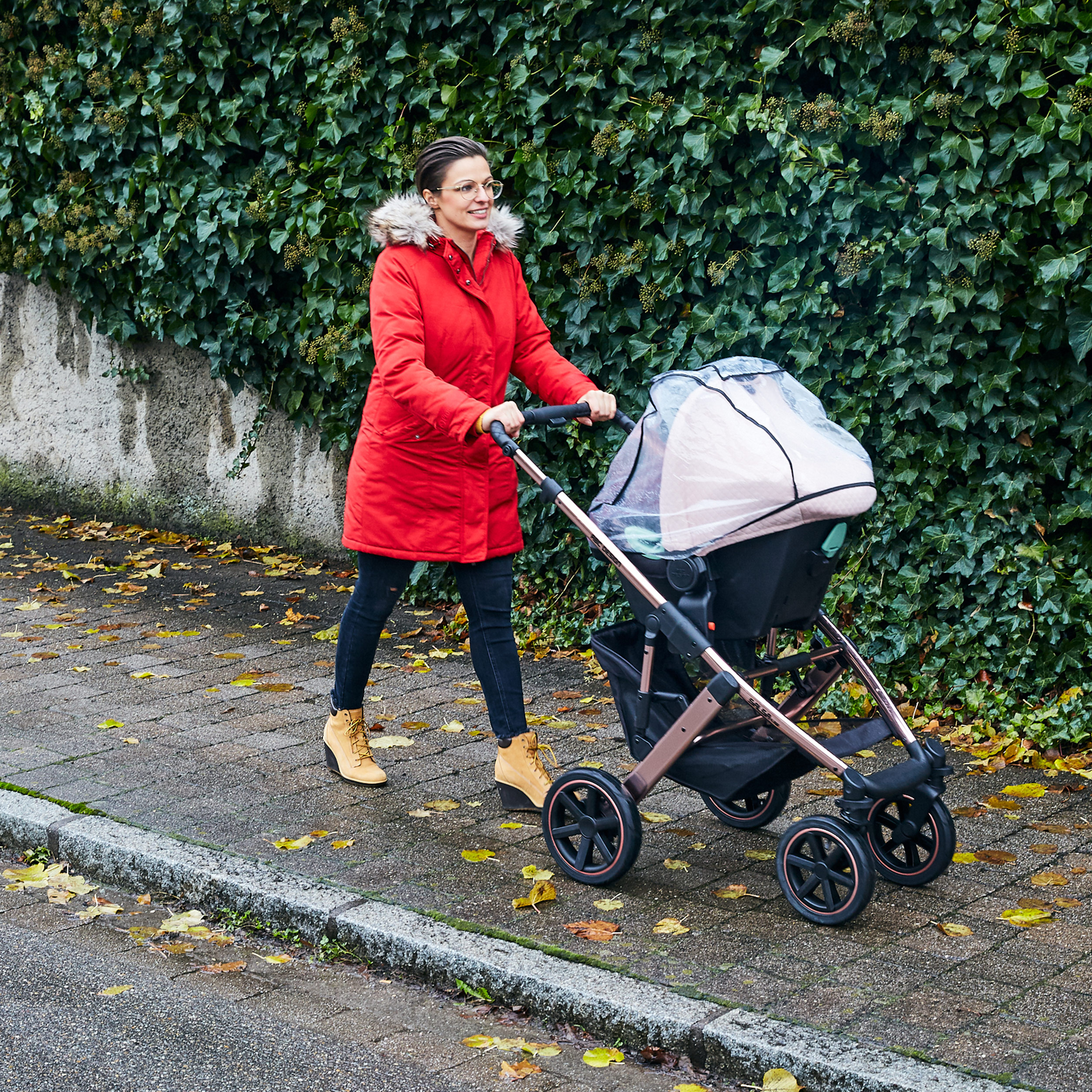 Rain Cover for Infant Car Seat Tulip