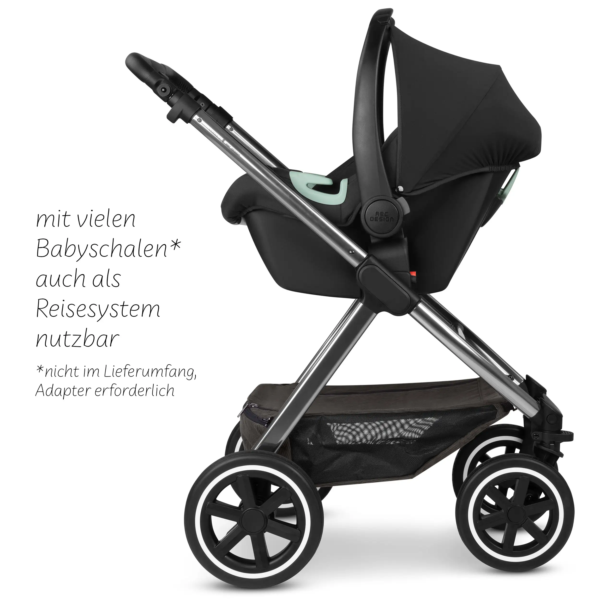 Kombi-Kinderwagen Samba 2 - Almond