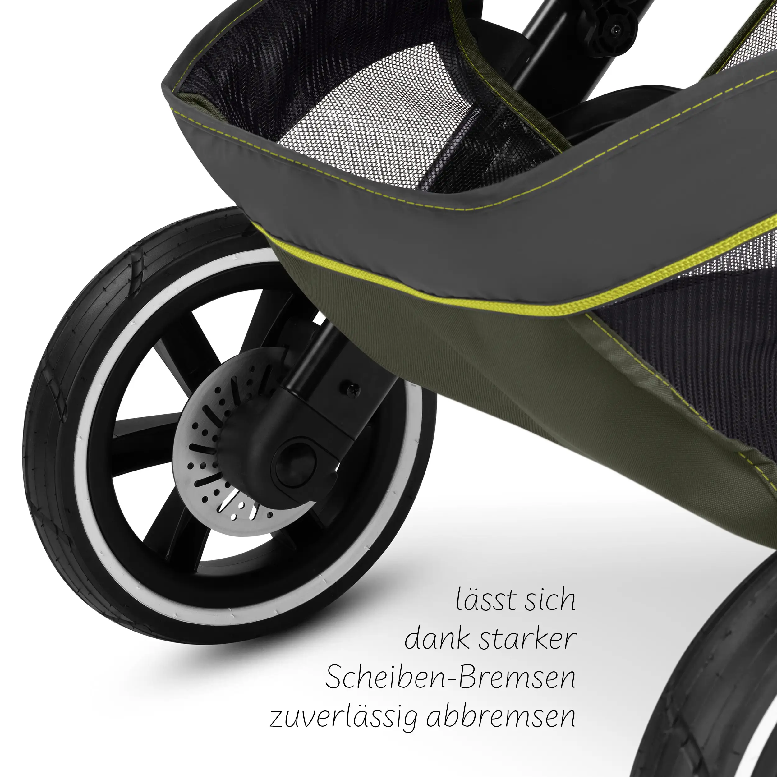 Running Stroller Salsa 5 Run (with sports approval) - Avocado