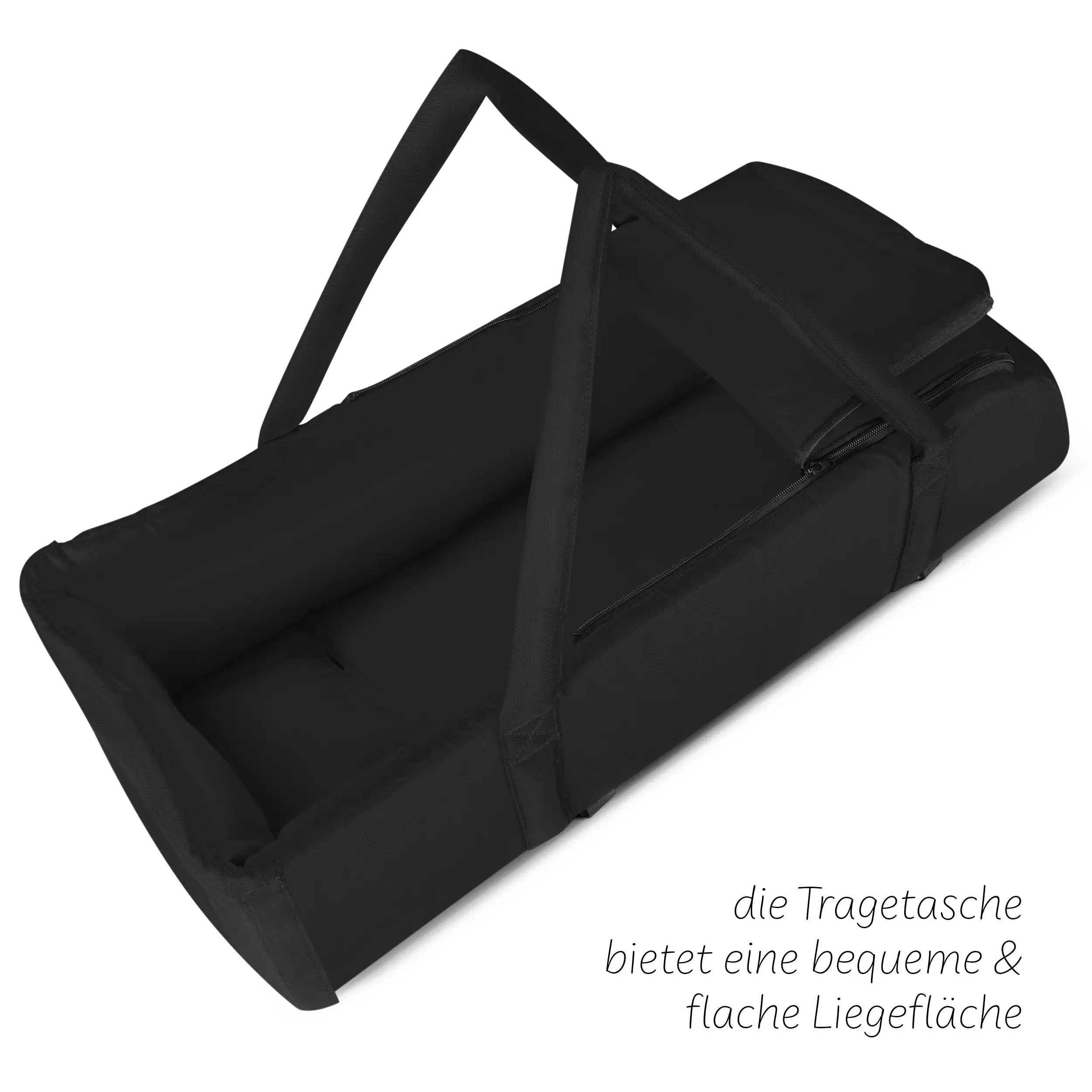 Baby-Tragetasche für Geschwisterkinderwagen D Two - Black